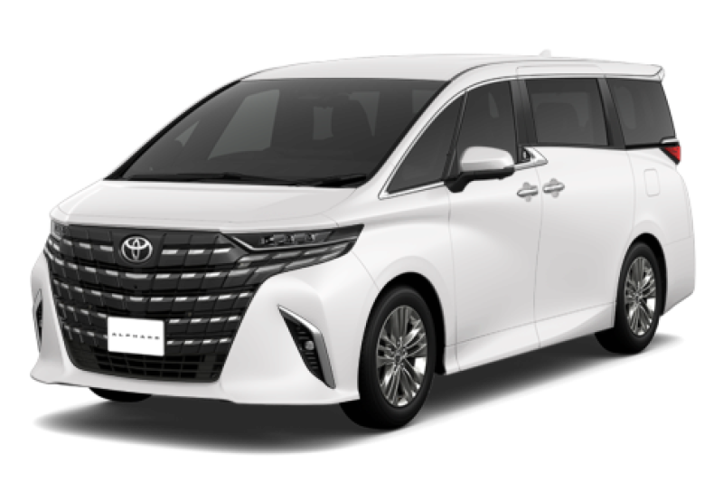 新車!!!新型40系トヨタ アルファード 7人乗り(基本補償込、チャイルドシート1台無料、空港無料送迎、バックカメラ)