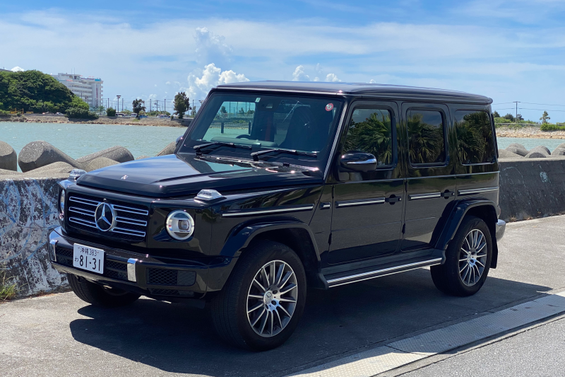メルセデスベンツ G350d AMGライン 1泊2日89000円 2泊目以降半額! 空港個別サービス送迎付き! 人気車両の為、早めのご予約お願いいたします。