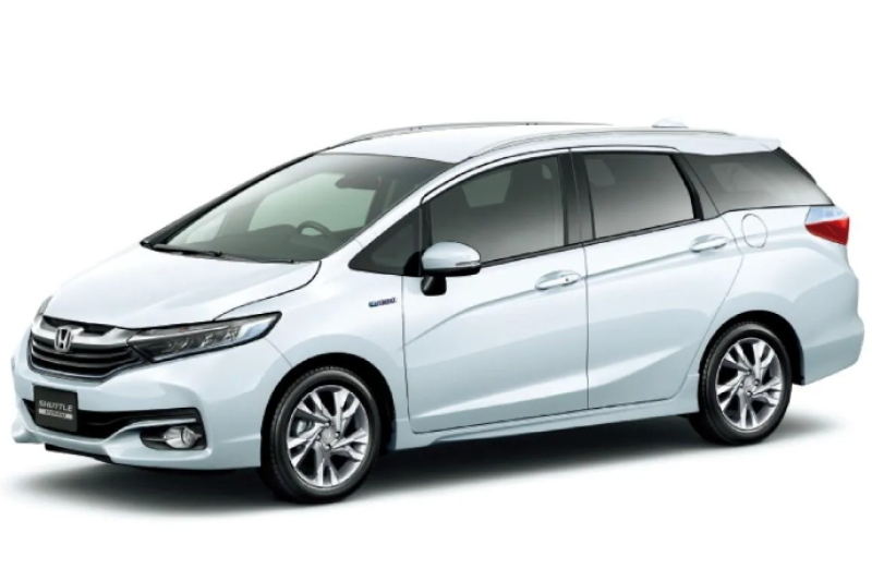 基本免責保険込み、空港/赤嶺駅無料送迎 ホンダ フイットシャトル ハイブリッド (Bluetooth、ETC,バックカメラ、携帯ホルダー)