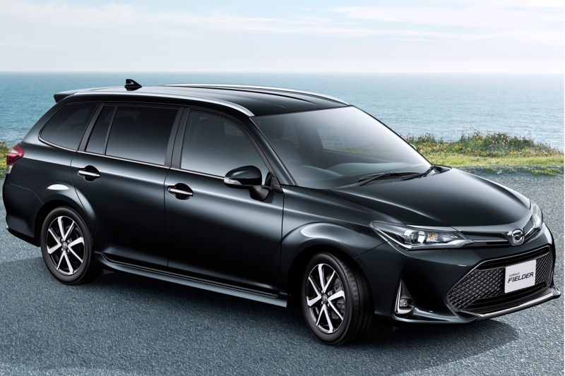 基本免責保険込み、空港/赤嶺駅無料送迎 5名乗り トヨタ カローラ フィールダー ハイブリッド(Bluetooth、ETC,バックカメラ、携帯ホルダー)