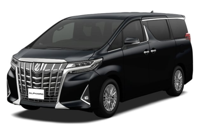 基本免責保険込み、空港/赤嶺駅無料送迎 トヨタ アルファード7人乗り (Bluetooth、ETC,バックカメラ、携帯ホルダー)チャイルドシート1台無料