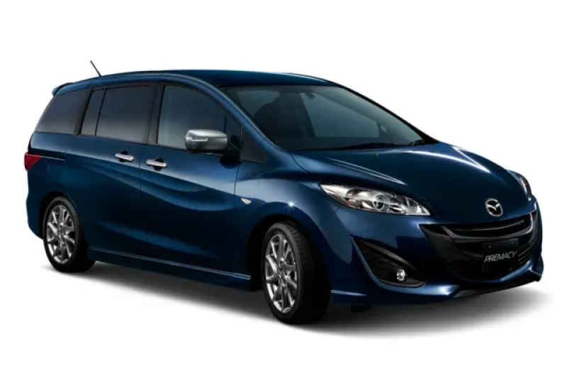 基本免責保険込み、空港/赤嶺駅無料送迎  マツダ プレマシー7人乗り (Bluetooth、ETC,バックカメラ、携帯ホルダー)