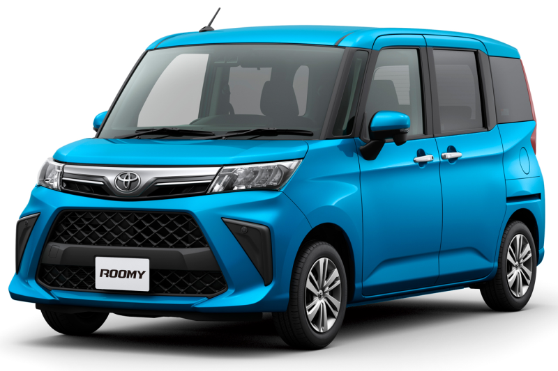 基本免責保険込み、空港/赤嶺駅無料送迎、　トヨタ　ルーミー　★現行モデル　低燃費 (Bluetooth、バックカメラ、携帯ホルダー）