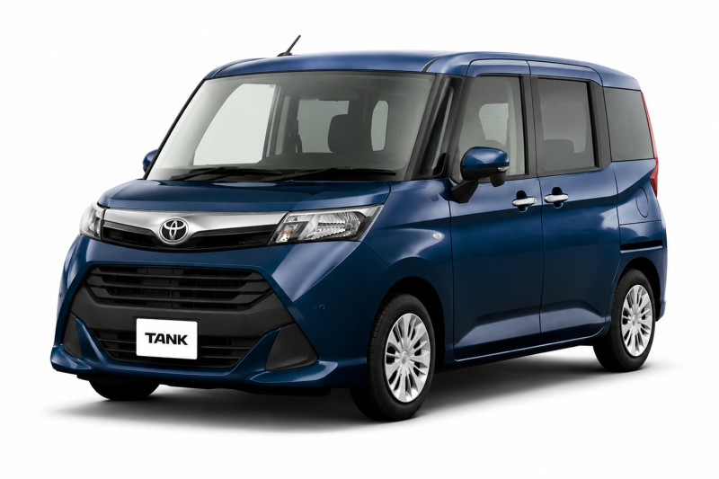 ★中文服務　含基本保險  機場/赤嶺站免費接駁車服務  5人座 豐田 Toyota TANK★最新款　（藍牙，倒車顯影，手機架，中文導航）6037