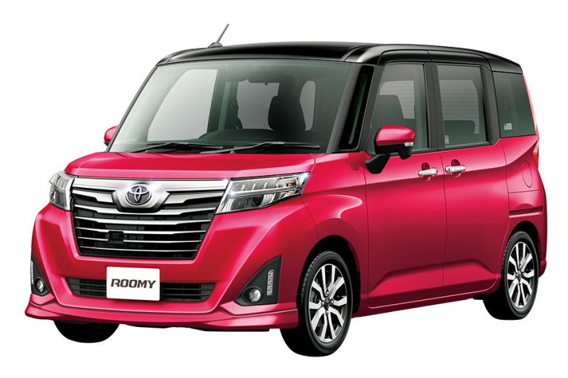 ★현재 모델　기본면책보험 포함, 공항/아카미네역 무료 송영 Toyota ROOMY 5인승　 (Bluetooth, 후방 카메라,휴대폰 거치대)