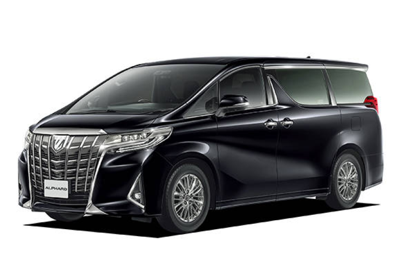 基本免責保険込み、空港/赤嶺駅無料送迎　トヨタ　アルファード7人乗り　(Bluetooth、ETC,バックカメラ、携帯ホルダー）チャイルドシート1台無料※３