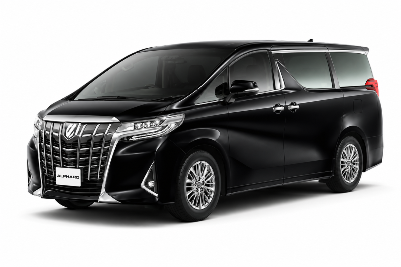 ★基本免責保険込み、空港/赤嶺駅無料送迎　トヨタ　アルファード8人乗り　(Bluetooth、ETC,バックカメラ、携帯ホルダー）チャイルドシート1台無料0000