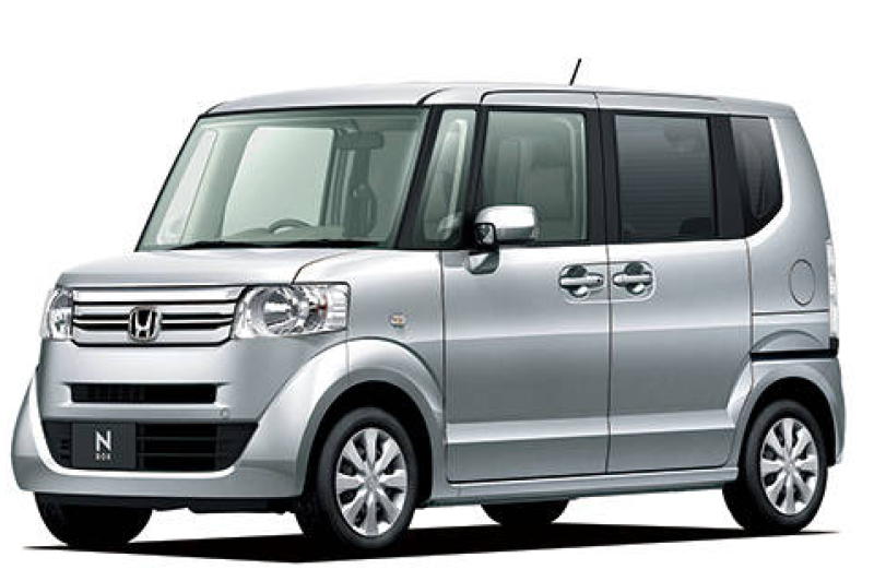 大人気!! ホンダNBOX トランクがフラットになり荷物乗せやすい! 空港まで10分無料送迎!【基本保険・補償込み】