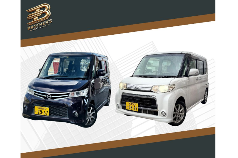 軽自動車/4名定員/空港送迎無料/21時まで通常営業/チャイルドシート1台無料/営業時間外対応/ホテル配車・返却/赤嶺駅配車・返却無料