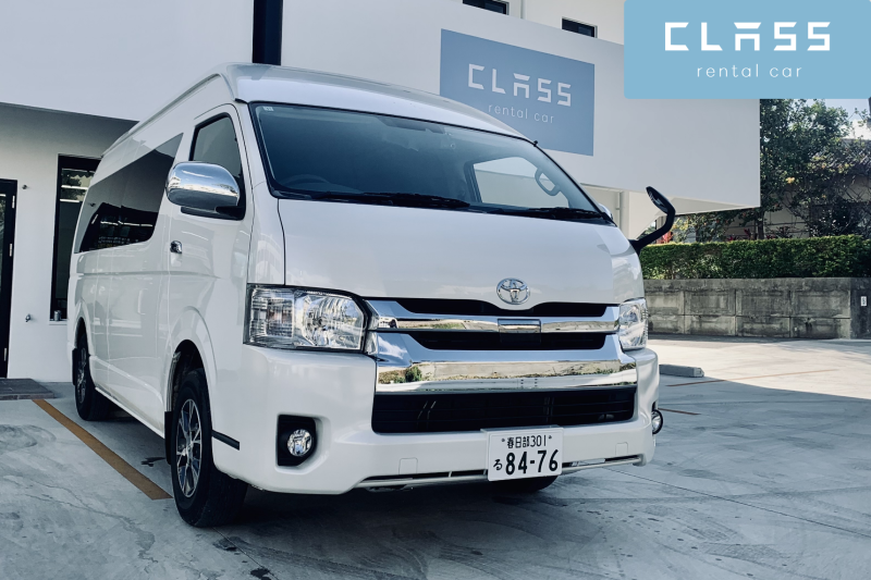 【Instagram20%割引プラン / 1台限定】グランドキャビンハイエース10人乗り ★免責補償込・空港送迎無料・近年モデル保証★