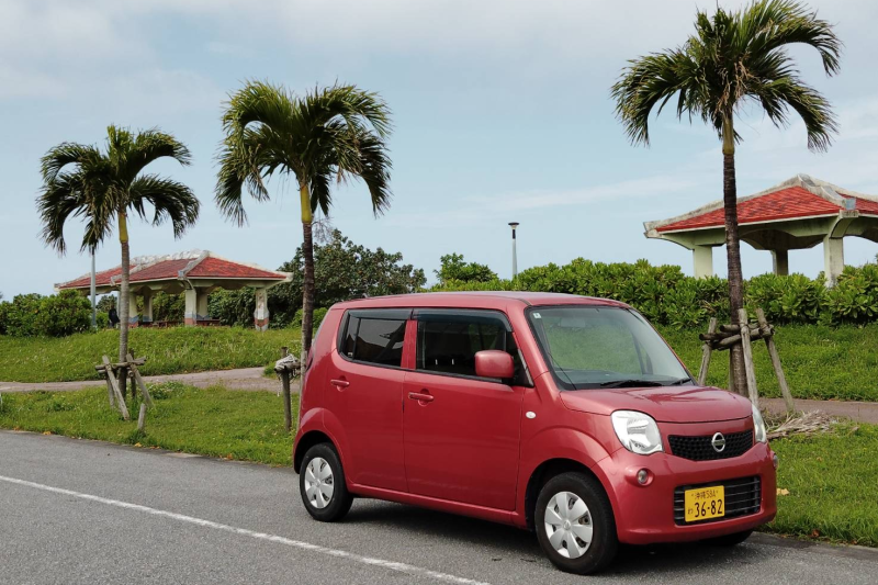 2泊3日以上ご利用の方限定!格安軽自動車!ナビ、ETC車載器標準装備!送迎あり