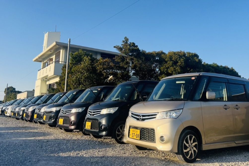 安心無料送迎付‼️(那覇空港or赤嶺駅)軽自動車4人乗り・スライドドア車❗車種指定不可・1泊2日~より
