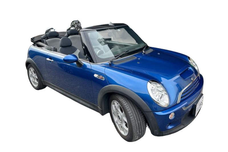 【オープンカー】MINIクーパー車種指定/空港・赤嶺駅無料送迎/20時まで営業/ホテル配車・返却