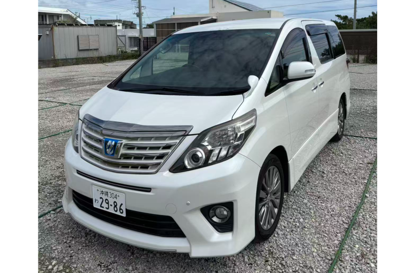 토요타 알파드 7인승 (양쪽 및 후방 파워 도어, 플립다운 모니터, 오토만 포함)【모든 차량 네비게이션, 블루투스, 후방 카메라,차량용 충전기, 스마트폰 홀더 기본 장착】/나하 시내 차량 배차&amp;amp;amp;amp;amp;amp;amp;반납 무료!!