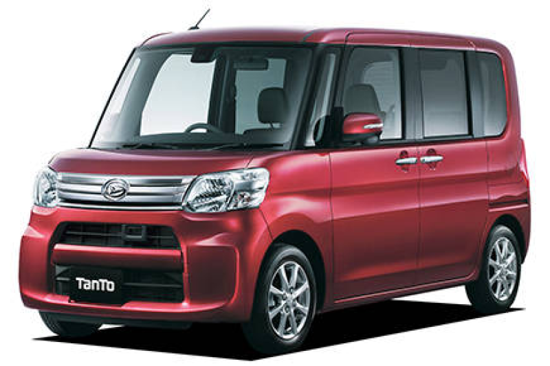 大人気!!ダイハツタント ワインレッド スライドア乗り降りしやすく 室内広々 小回り良く運転しやすくお勧め!那覇空港迄最短5分!!空港⇔営業所無料送迎サービス