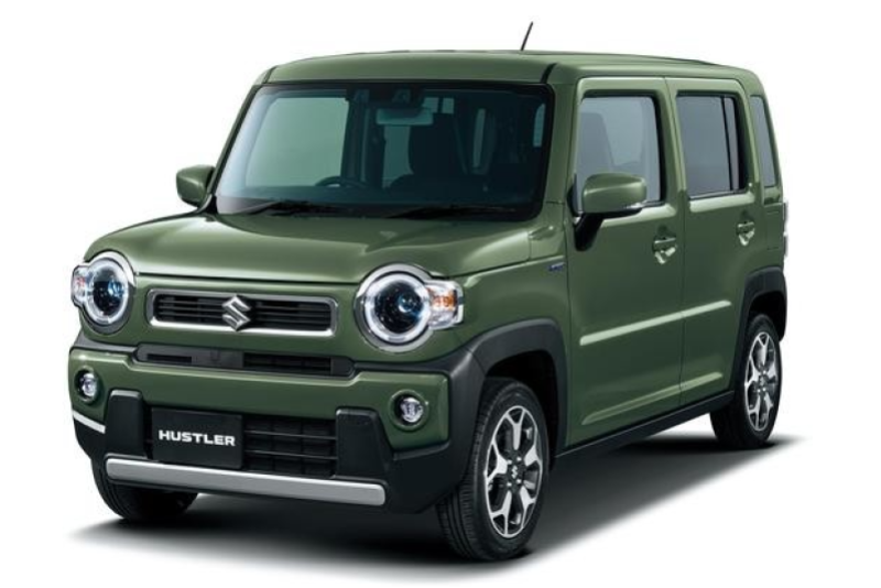 풀커버 안심 패키지 포함 + 공항 무료 송영!【4WD】‘4인승 허슬러’ 지정｜Bluetooth・후방 카메라 탑재