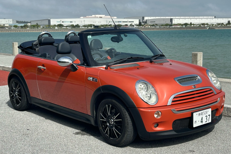 【沖縄那覇レンタカー オープンカープラン】格安で贅沢にレンタカー乗りませんか?空港送迎無料付き♪ミニクーパー♪