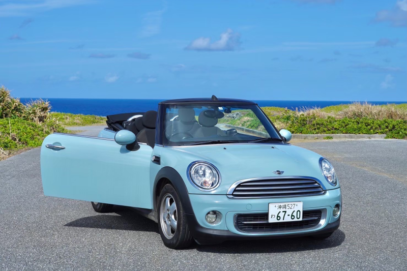 【下地空港or宮古空港 送迎無料約4分】個性的なデザインと色鮮やかなオープンカーでインスタ映え間違いなし!ご家族 ご友人との思い出と素敵なご旅行を色鮮やかに☆免責補償込み!※ホテル配車無料!