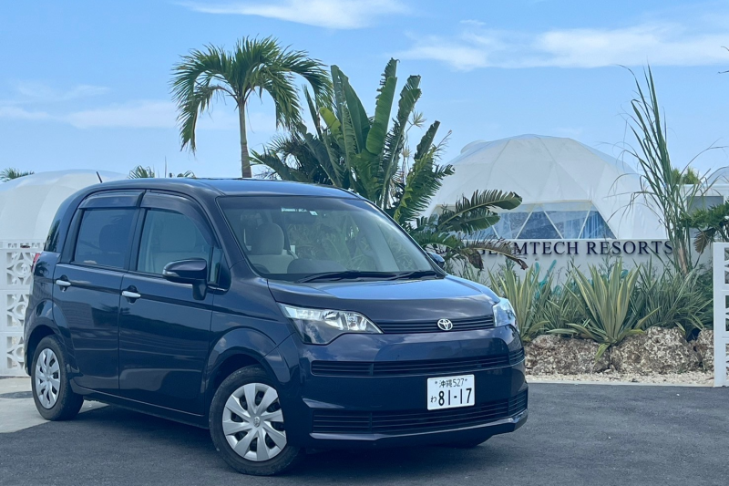 【コンパクト車で広々空間】宮古島限定2台!Space(空間)とWide(広い)を組み合わせたコンパクトカーのスペイド!下地島空港or宮古空港 送迎無料(約4分)!ホテル配車無料
