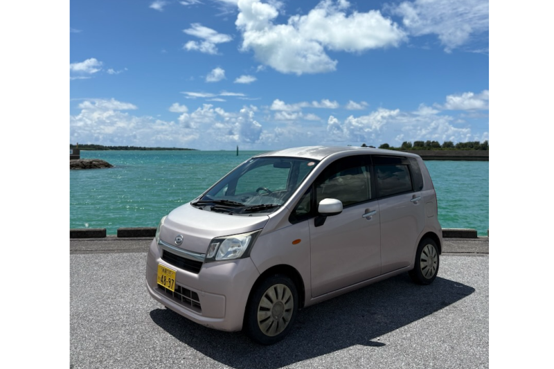 4人乗り軽自動車ダイハツ ムーブ宮古空港無料送迎あり✈