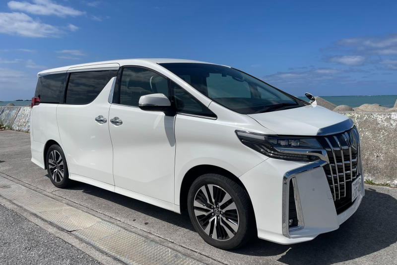(多語言対応)☆30系7人乗りアルファード・ヴェルファイア 『基本免責込み&空港/赤嶺駅無料送迎』☆Bluetooth☆ETC☆スマホホルダー☆充電器装備☆バックカメラ☆ETC☆ナビ ☆チャイルドシート1台無料