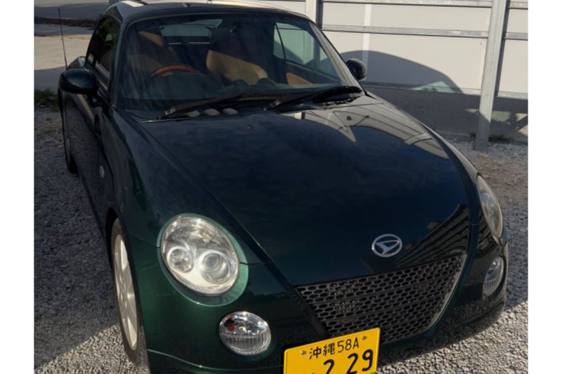 (多語言対応)☆2人乗りダイハツ コペンオープンカープラン 『基本免責込み&空港/赤嶺駅無料送迎』☆Bluetooth☆ETC☆スマホホルダー☆充電器装備☆ナビ ☆チャイルドシート1台無料