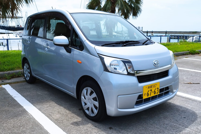 【免責込み】4人乗り 軽自動車(ゼスト、ムーブ、など) ー空港無料送迎
