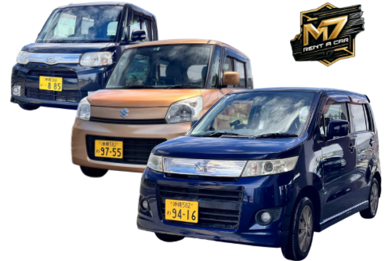 【タイムセール】軽自動車/4名定員/空港、赤嶺駅送迎無料/チャイルドシート1台無料/営業時間外対応/ホテル配車・返却