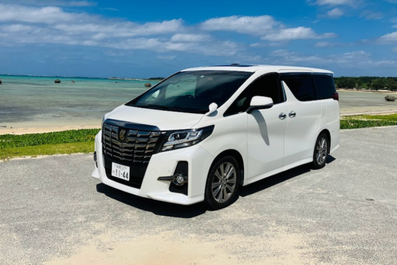 크루즈선 플랜! 타이라 항 송영 서비스! 고급 미니밴 7인승!