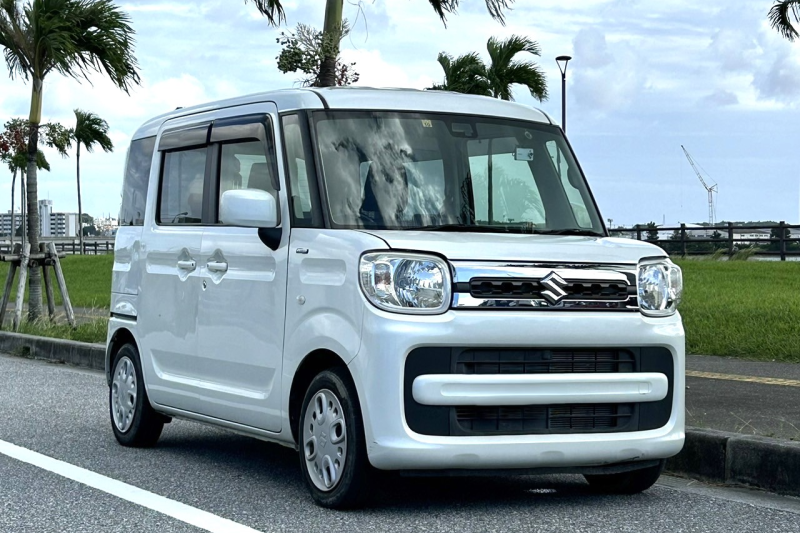 \那覇M'sレンタカー限定キャンペーン実施中!/ウェルカムドリンク、オリジナルチェキ風フォトプレゼント中♪★免責保険コミコミ!★ 4人乗りスペーシア♪ !高年式♪低走行車♪ 台数に限りあるため早い者勝ち~!空港↝営業所無料送迎付き♪