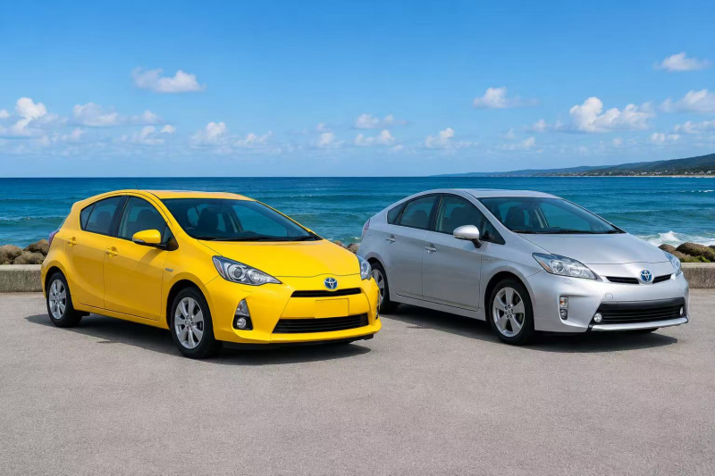 5-seater Toyota Prius /AQUA/ Free shuttle / Night service (1 free child ...