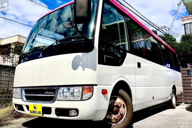 免責こみこみ！★マイクロバス★21人乗り　空港送迎あり