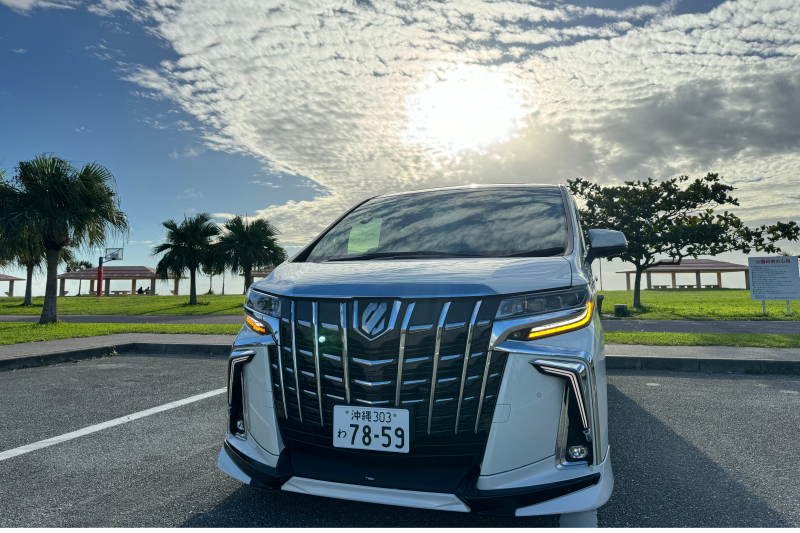 Alphard Hybrid 30系後期 7人乗り 基本保険、禁煙車、ナビ、携帯ホルダー、充電ポート、新しい車、4日以上のレンタルで割引