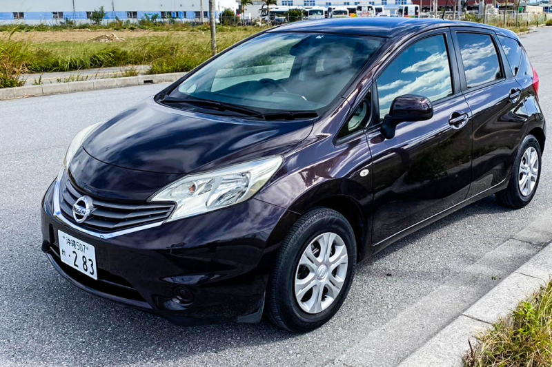 Nissan Note＜1日レンタルプラン＞ ＊空港無料送迎有り ＊営業時間6:00～22:00 ＊リーズナブルな価格 ＊ETCカード使い放題（有料）＊SNS連絡OK