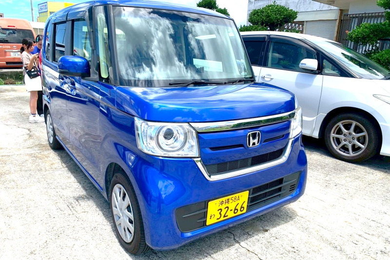 Honda N-BOX＜1日レンタルプラン＞ ＊空港無料送迎有り ＊営業時間6:00～22:00 ＊リーズナブルな価格 ＊ETCカード使い放題（有料）＊SNS連絡OK