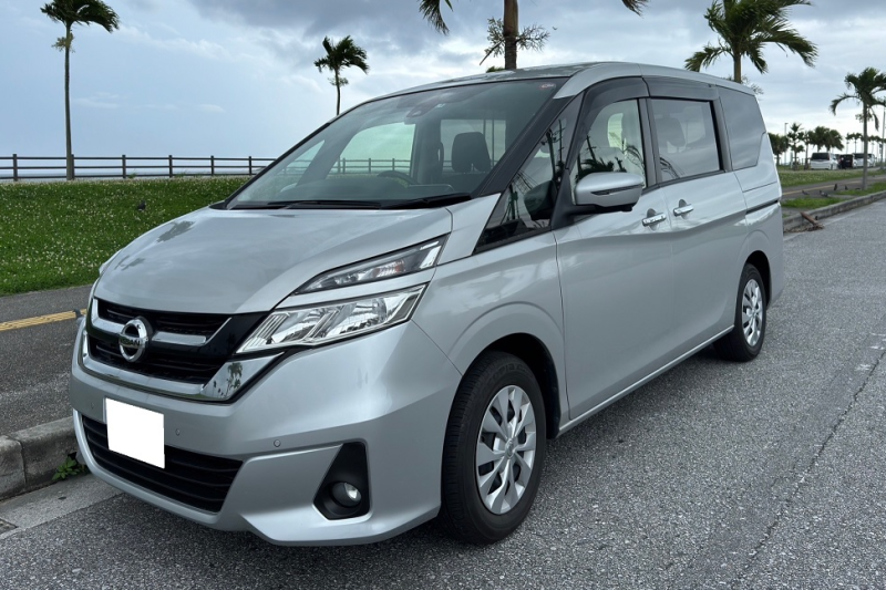 【最安値プラン・補償選択制】日産 セレナ 8人乗り 事前全額クレジット決済 タクシー無料送迎 チャイルドシート無料 充電器無料貸出