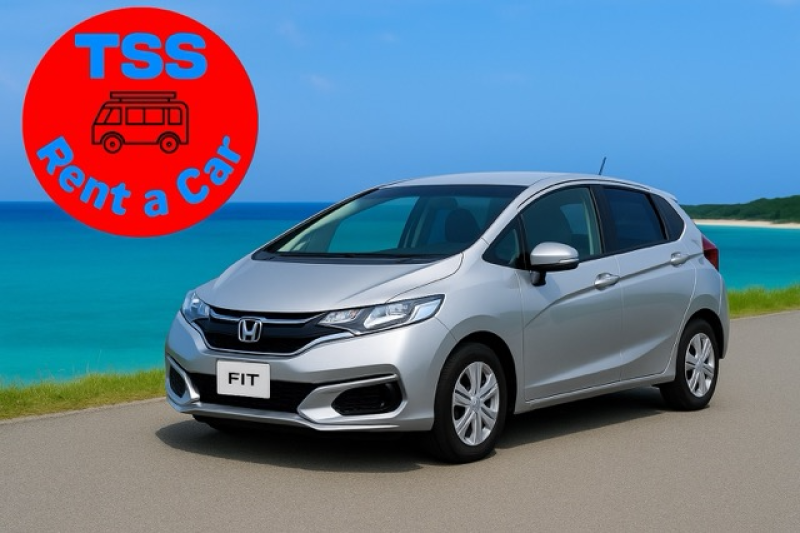 【全車保険込み!無料空港送迎付き!!】コンパクトカー5人乗り