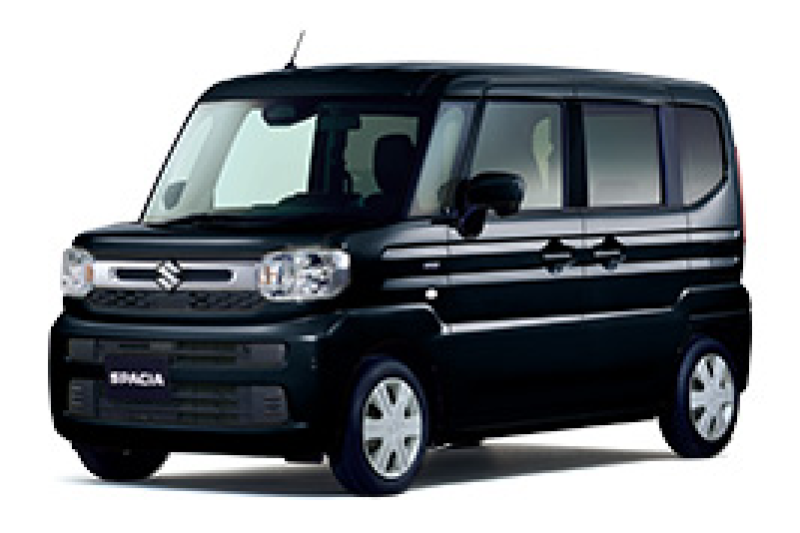 新車!!SUZUKIスペーシア T ハイブリッド!! 那覇空港まで最短5分! ! 空港⇔営業所無料送迎サービス