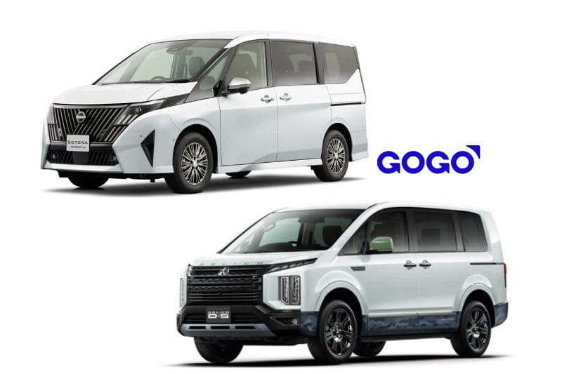 ☆８人乗りファミリーカー(デリカD5 /日産セレナ)ETC・ドラレコ・ナビ・バックモニター・Bluetooth・USBコンセント・スマホホルダー(申告制)/禁煙車/熊本空港まで無料送迎あり！