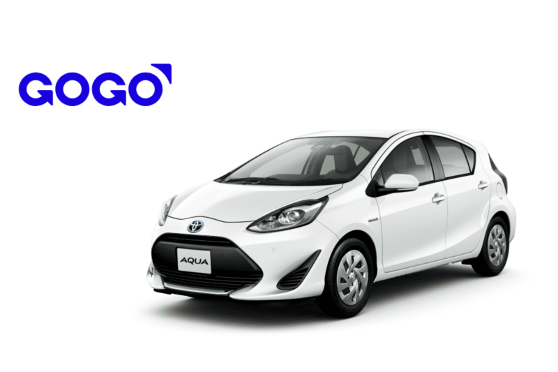 ⭐︎5人乗り自動車 トヨタ アクア⭐︎ETC・バックモニター・Bluetooth・USBコンセント・スマートフォンホルダー(申告制)禁煙車　熊本空港まで無料送迎あり!