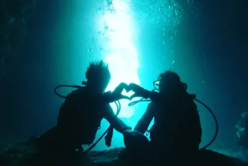 [푸른동굴] 보트 체험다이빙 (카메라렌탈, 샤워, 주차장 무료!!)