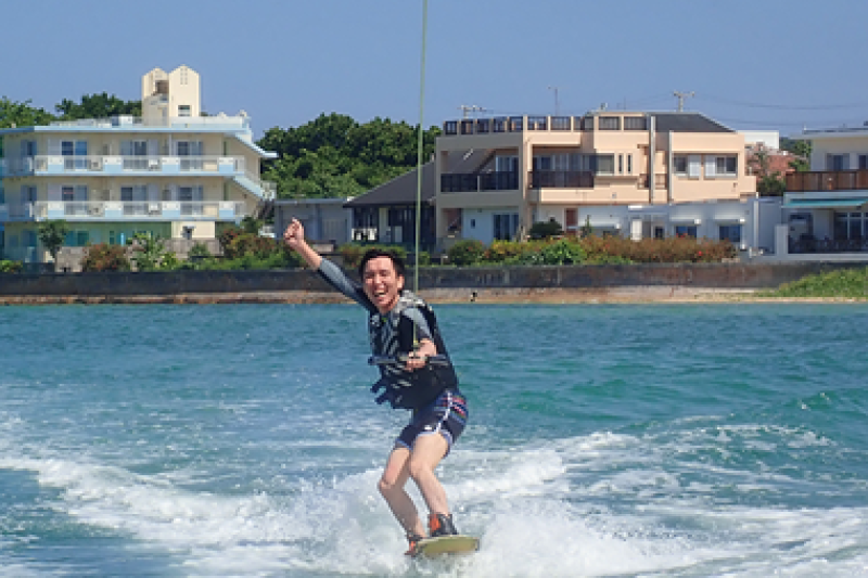 石垣島【A+Cコース】幻の島 +シュノーケリング + ウェイクボード *昼食付 (英語または日本語ができる方のみ)