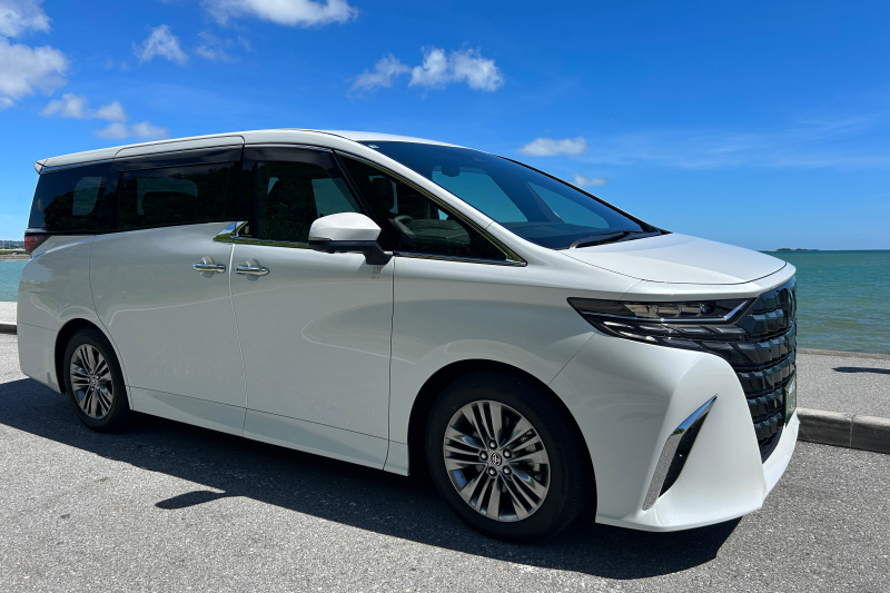 新車!【免責込み】 7名乗り40系アルファード (バックカメラ・カーナビ付)